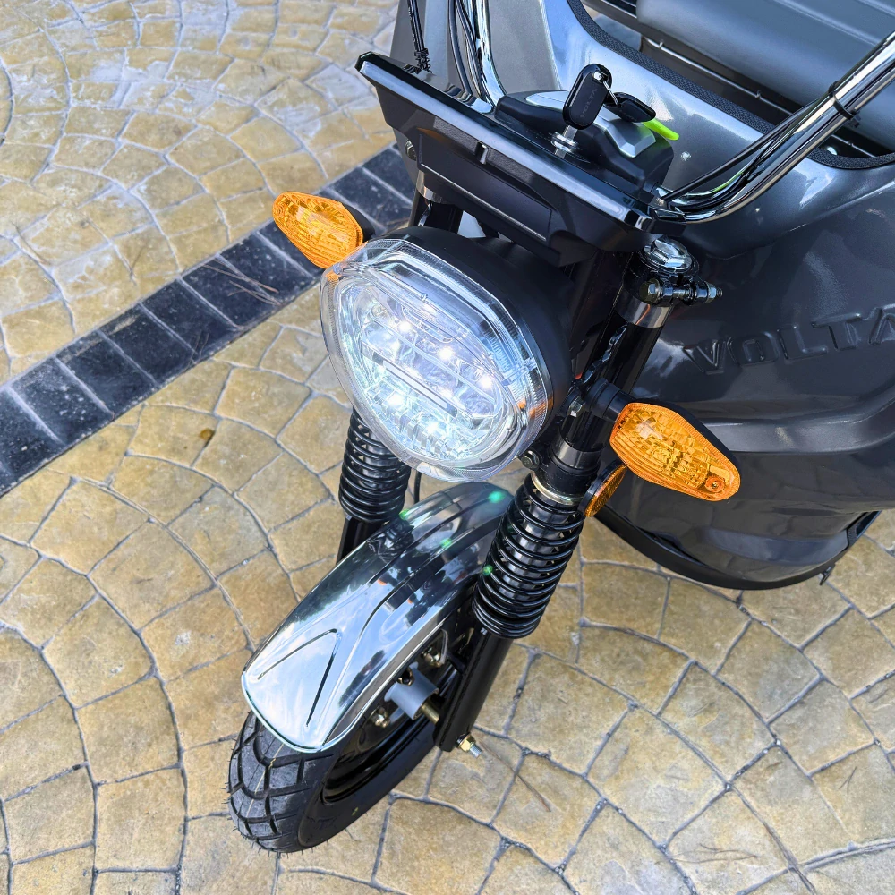 VOLTA / VT5 / elektrická nákladní tříkolka / 3500 W / 72 V 45 Ah / červená / elektrická pracovní tříkolka